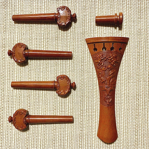 Mountain Mahogany Violin Fittings Set October 12, 2021