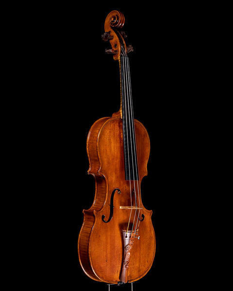 New fittings and a Rippleboard fingerboard for an old violin