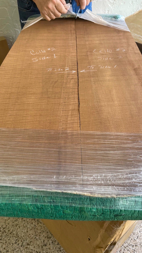 50,000 year-old Ancient Kauri cello… coming soon in 2022!