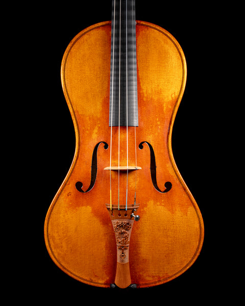 2019 "Daniel Cloutier" Maple Cornerless Violin with Messiah Fittings