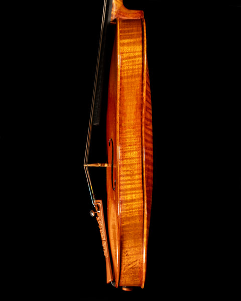 2019 "Daniel Cloutier" Maple Cornerless Violin with Messiah Fittings