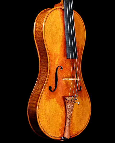 2019 "Daniel Cloutier" Maple Cornerless Violin with Messiah Fittings