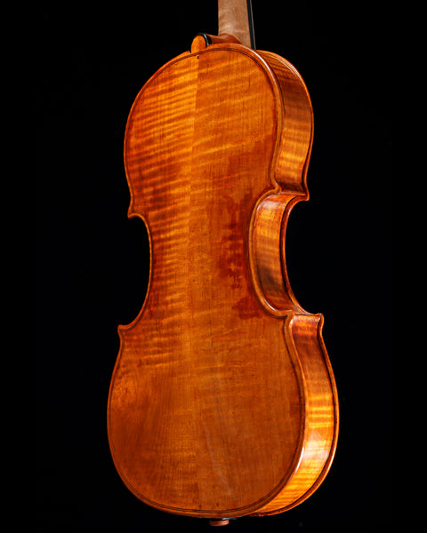 2017 "Daniel Cloutier" Maple Violin with Mountain Mahogany Fittings