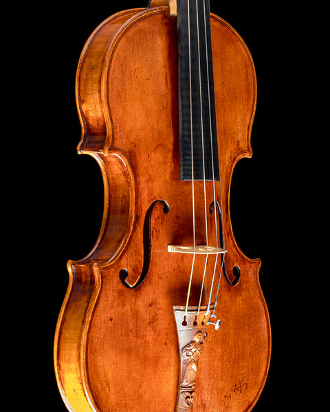 2018 "Daniel Cloutier" Maple Violin with Lady Blunt Fittings