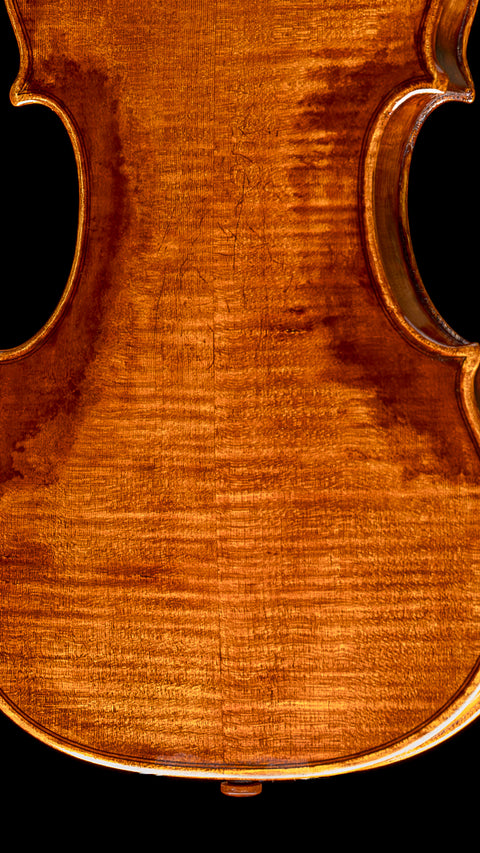 2018 "Daniel Cloutier" Maple Violin with Lady Blunt Fittings