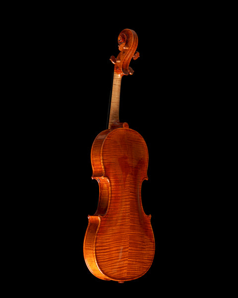 2020 "Daniel Cloutier" violin with Rippleboard, Two-Piece Back, and Antiqued Oil Varnish