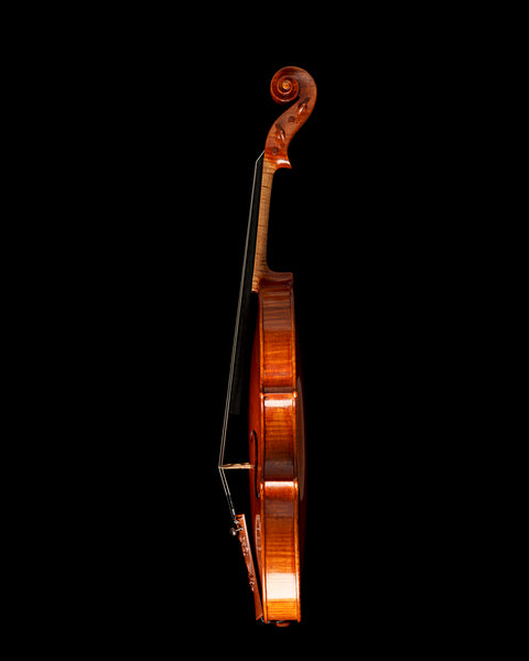 2020 "Daniel Cloutier" violin with Rippleboard, Two-Piece Back, and Antiqued Oil Varnish