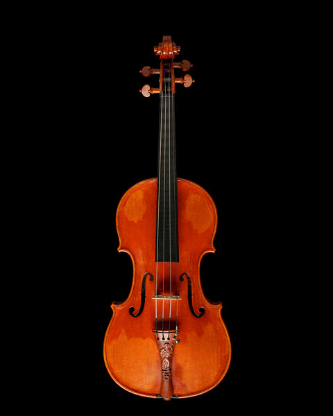 2020 "Daniel Cloutier" violin with Rippleboard, Two-Piece Back, and Antiqued Oil Varnish