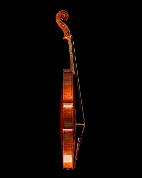 2020 "Daniel Cloutier" violin with Rippleboard, Two-Piece Back, and Antiqued Oil Varnish