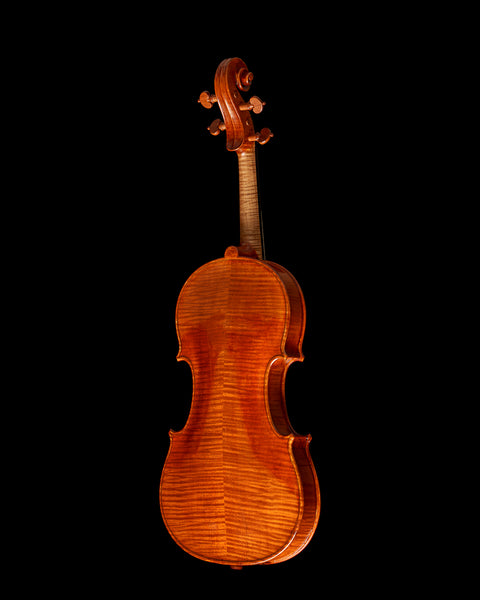 2020 "Daniel Cloutier" violin with Rippleboard, Two-Piece Back, and Antiqued Oil Varnish