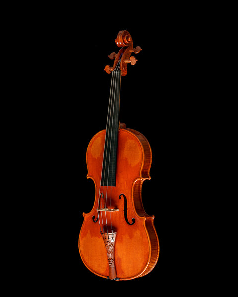 2020 "Daniel Cloutier" violin with Rippleboard, Two-Piece Back, and Antiqued Oil Varnish