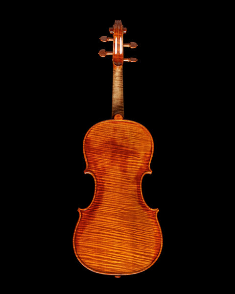 2023 "Daniel Cloutier" violin with Rippleboard, One-Piece Back, and Antiqued Oil Varnish No.2