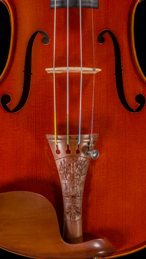 2022 "Daniel Cloutier" violin with Rippleboard, One-Piece Back