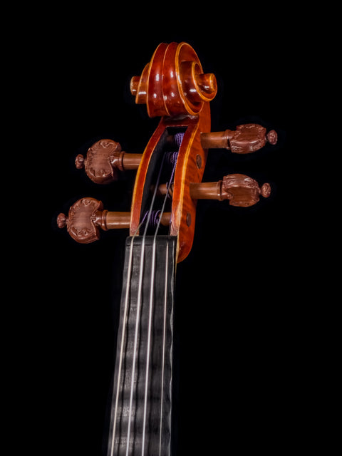 2022 "Daniel Cloutier" violin with Rippleboard, One-Piece Back
