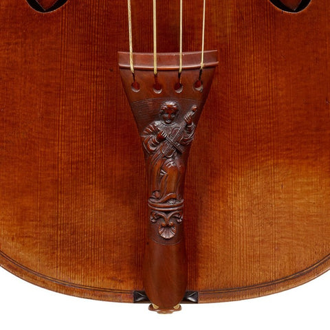 The "Lady Blunt" Replica Vuillaume Carved Tailpiece