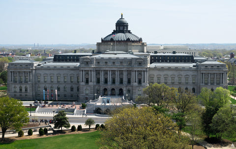 Outside the Library of Congress