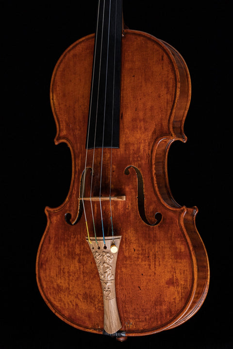 Replica of Antonio Stradivari’s 1704 “Betts” Violin with a Messiah Tailpiece