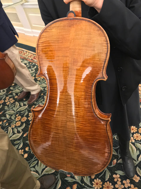 The original "Cassavetti" Viola on display at a convention