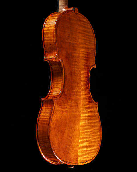 2017 "Daniel Cloutier" Maple Violin with Mountain Mahogany Fittings