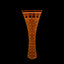 P7 "Ocean Wave" Tailpiece