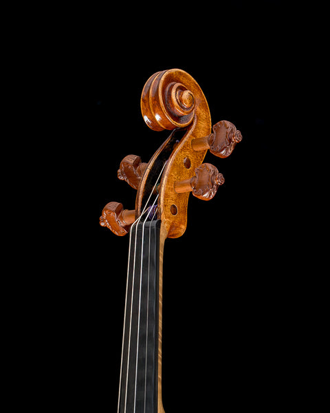 2018 "Daniel Cloutier" Maple Violin with Lady Blunt Fittings