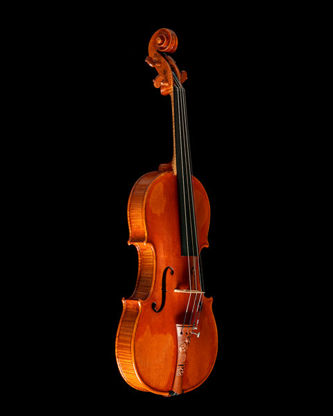 2020 "Daniel Cloutier" violin with Rippleboard, Two-Piece Back, and Antiqued Oil Varnish