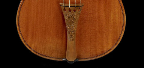 The "Messiah" Replica Vuillaume Carved Tailpiece